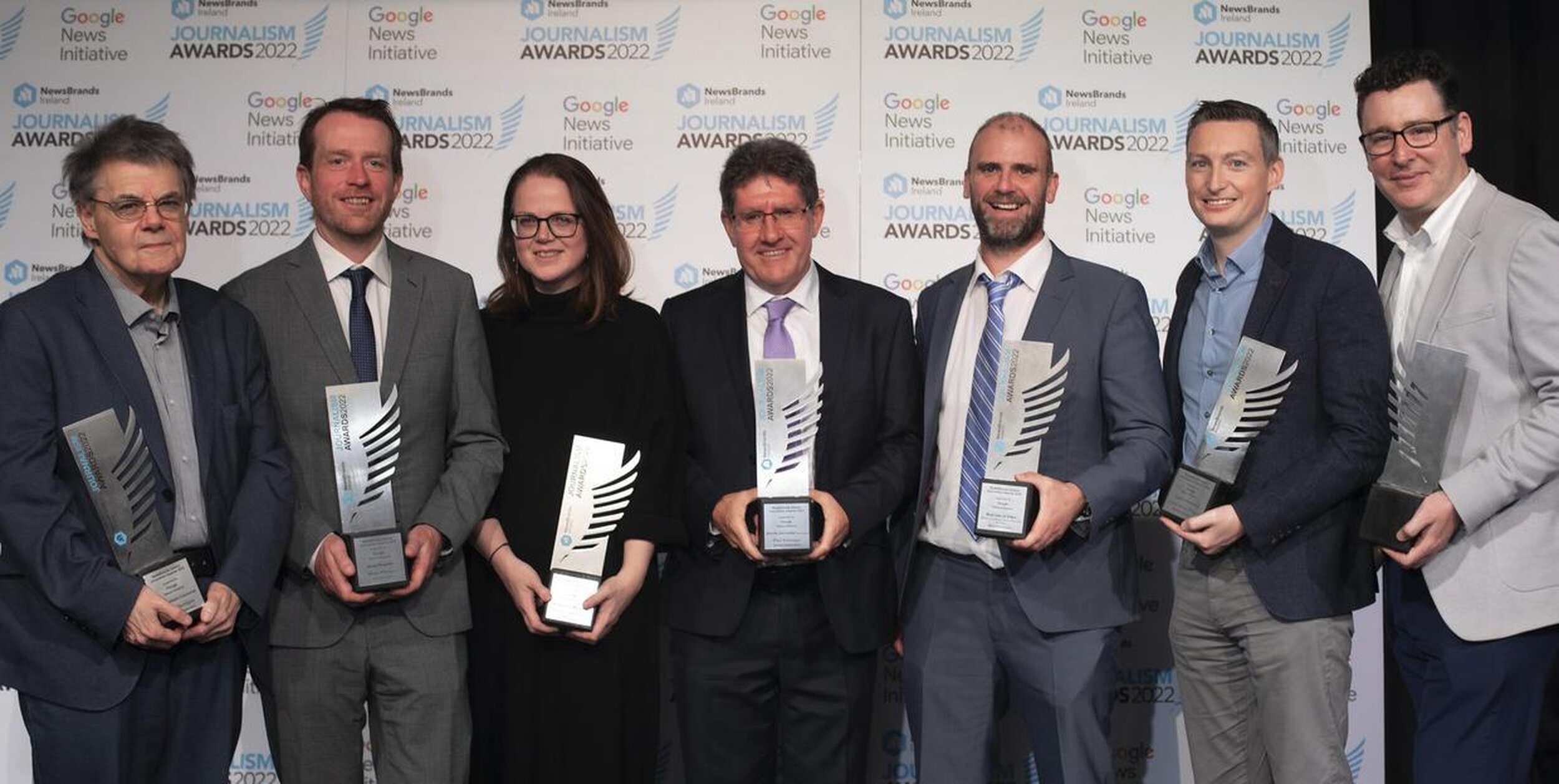 Mediahuis journalists scoop nine gongs at the Newsbrands Ireland Journalism Awards 2022