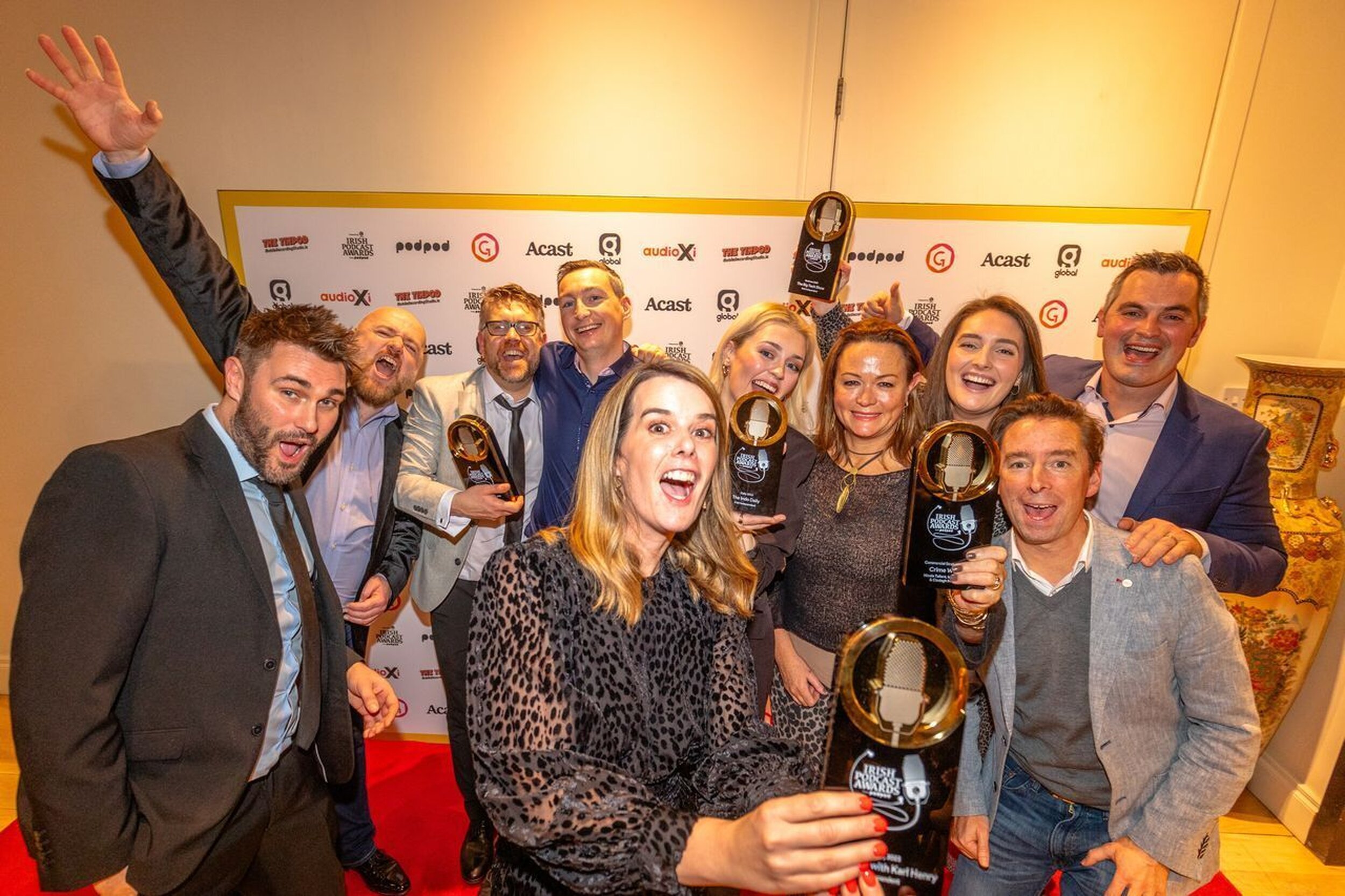 Mediahuis Ireland scoops five top prizes at the 2023 Irish Podcast Awards