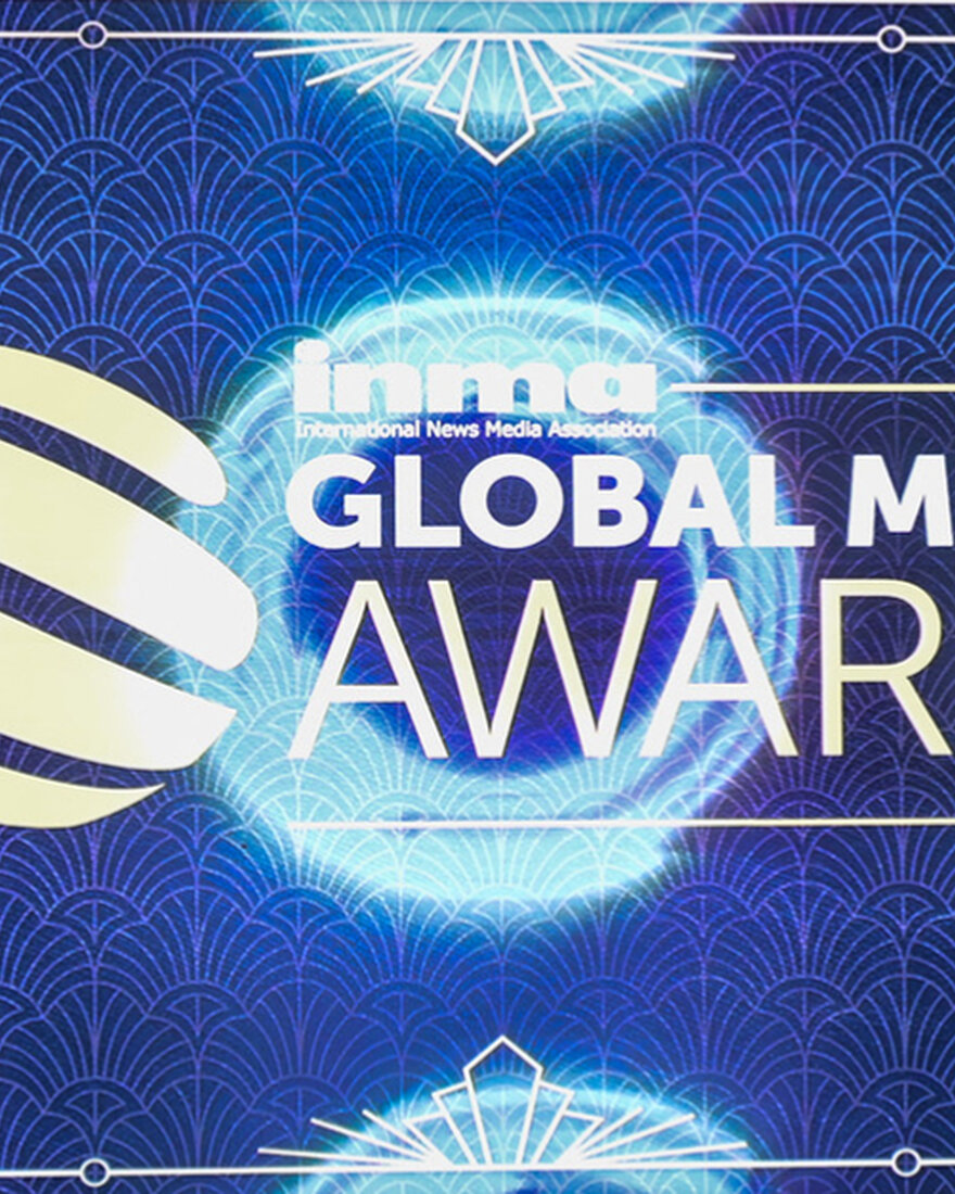 Mediahuis news brands awarded at INMA Awards